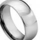 Tungsten wedding band  " FREE ENGRAVING ", MMTR013B 8mm Tungsten Carbide engagement ring