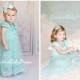 Vintage Aqua Mint Ruffle Lace Girls DRESS, Ruffle dress, flower girl dress, birthday dress, baby girl dress, lace dress, vintage dress, Elsa