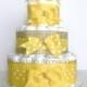 3 tier diaper cake Baby Shower Gift / Baby Shower Centerpiece