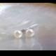 7mm Genuine AAA Pearl Earrings, Genuine Pearl Studs, Genuine Pearl Earrings, Genuine Pearl Stud Earrings, Freshwater Pearl Studs, 925 Silver from ADARNA GALLERY
