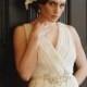 Rhinestone Wedding Sash, Diamond Bridal Belt, Wedding Dress Sash - White Satin and rhinestone belt - New