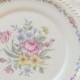 Harker Royal Gadroon Bouquet Dinner Plate, Vintage, Wedding, Cake Plate