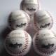 Groomsman Gift Idea Set of 5 Balls - Baseball - Engraved or Personalized Baseball - Ring Bearer Gift Junior Groomsman Gift Idea - Groomsmen