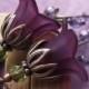 Romantic Deep Purple Flower Earrings  - Dark Purple Flowers, Gift for Gardener, Garden Wedding, Vintage Style Jewelry, Bridemaid Jewelry