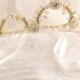 Lace Pearl Bridal Crown 