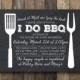 I Do Barbecue Invitation - Engagement Party Invitation - Printable I Do Barbecue - I Do BBQ Invitation - I Do BBQ Engagment party