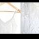 1960s Cotton Blend Slip / 32 Full Slip / 1960s White Slip / 60s Lace Slip / Sleepwear and Intimates / Womens Clothing Lingerie