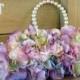 Stylish Bridal Bag Plus Bouquet