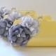 Set of 3  Bridesmaid clutches / Wedding clutches - Custom Color - STANDARD SHIPPING
