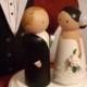 Personalized Wooden Wedding Cake Toppers Fully Customizable
