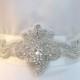 Bridal Sashes Luxury Rhinestones Crystal Beaded  Wedding  Belt