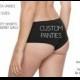 Custom Undies - Perfect for Derby Girls & Brides - Underwear Made in USA