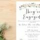 Printable Engagement Party Invitation - the Sophie Collection