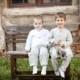 Boy linen trousers - Toddler natural linen pants - Ring bearer wedding clothing - Ring bearer linen pants