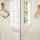 Vestido De Novia 2015 Sheer Wedding Dresses Veni Infantino With Beads Crystal Sequin Chapel Sweep Train Button Bridal Ball Gowns Custom Made Online with $121.75/Piece on Hjklp88's Store 