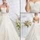2015 Veni Infantino Wedding Dresses Lace Applique Crystal Sweetheart Satin Sleeveless Beads Sash Chapel Train Bridal Gowns Wedding Dress Online with $119.33/Piece on Hjklp88's Store 