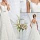 Noble 2015 Veni Infantino Wedding Dresses With Lace Applique Beads Backless Sash V-Neck Sheer Capped Chapel Train Bridal Gowns Custom Made Online with $117.72/Piece on Hjklp88's Store 