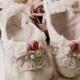 Flower Girl, Junior Bridesmaid, Bridal, Wedding ballet slippers,  Customized, Made to Order
