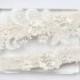 Ivory Lace Garter Set - wedding garter set, bridal garter set, ivory garter set, wedding garter belt