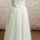 Soft Lace Style Bridal Gown, sleeveless Wedding Dress, A-line Wedding Dress,Elegant Wedding Dress