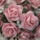 Paper Millinery Flowers Our Tiniest 24 Baby Roses In Pink