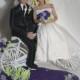 Groom Pops A Wheelie Wedding Cake Topper Personalized Bicycle