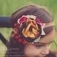 Fall Headbands-Children's Headbands-Persnickety 2013 Headband-Matilda Jane Headband-Flower Girl Headband-Fall Wedding