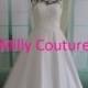 Marilyn- tea length vintage 1950 wedding dress, bruidsjurk 1950, fifty wedding dress, classic 50s style bridal gown, tea length wedding gown