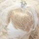 SWAROVSKI Rhinestone Crystals Wedding Bridal Brides Birdcage Bird Cage Veil with crystals edge