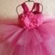 Pink Sparkle tutu dress baby to toddler flower girl dress Birthdays, Photos, Special Occasion, Princess Party Dress, flower girl