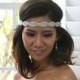 SALE - AMELIA - Vintage Inspired Crystal Rhinestone Bridal Headband, Wedding Crystals Headbands, Bridal Hair Accessories, Bridal Headpiece