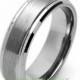 7MM Mens Promise Ring Tungsten Men's Wedding Band Tungsten Carbide Man's Engagement Ring Anniversary Ring, Tungsten Carbide Ring, SNUJDTZYP