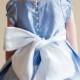 Flower Girl Dress - Silk - Special Occasion Girl's Dress -