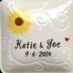 Engagement gift, Wedding gift - Personalized Ceramic Ring Dish, ring holder- Anniversary, Valentine's Day