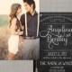reserved for roxywar - Chalkboard Wedding Invitation - the "Marianne/Angelina"