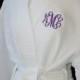 MONOGRAMMED Waffle Weave Robes Available in 9 Colors and Ready for Immediate Shipment