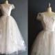Farrah / 50s wedding dress / tulle wedding dress