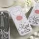 Bride And Groom Slide Mint Tins With Heart Mints