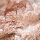 Nude Pink 3D Chic rosette Lace trim for wedding bouquet bridal lace fabric trim,baby headbands
