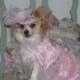 CUSTOM ORGANZA BRIDESMAID dog dress - Wedding or Special Occasion - Prom - Check on timing and fabrics- made to order up to 20 lbs