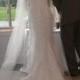 Custom 120 Cathedral Long Style wedding veil white, diamond or ivory READY TO SHIP
