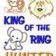 Ring Bearer Jungle Scene King Of The Ring Tshirt