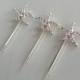 Bridal Starfish Hair Pin Wedding Starfish Hair Jewelry Starfish Hair Accessory Hairpins Bobby Pin Set of 3