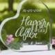 Happily Ever After Acrylic Cake Top