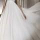 empire strapless a-line chiffon wedding dress - Cheap-dressuk.co.uk
