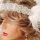 bridal headpiece bridal headband GATSBY headpiece Gatsby headband hair accessories ivory 1920's wedding headband bridal accessories flapper