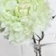 Silk Flower on Stem - Light Lime Green Peony on Stem - 17 inches - Artificial Flower, Floral Arrangement and Bouquet supply