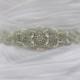 VERONICA - Bridal Beaded Belt, Wedding Rhinestone Sash, Bridal Crystal Belts, Pearl Sashes