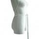 Chalk Leather Wrapping Body Harness, Extra Long Wedding Dress Sash, Leather Infinity Scarf, White Leather, in stock