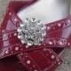 Bridal Rhinestone Shoe Clips Wedding Shoe Accessory -- KARI